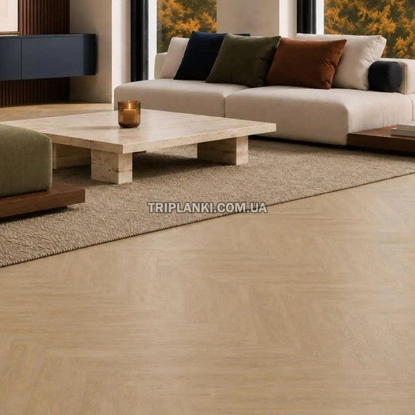 Клеевой виниловый пол Arbiton Amaron Herringbone DA 222 JOHANNES OAK