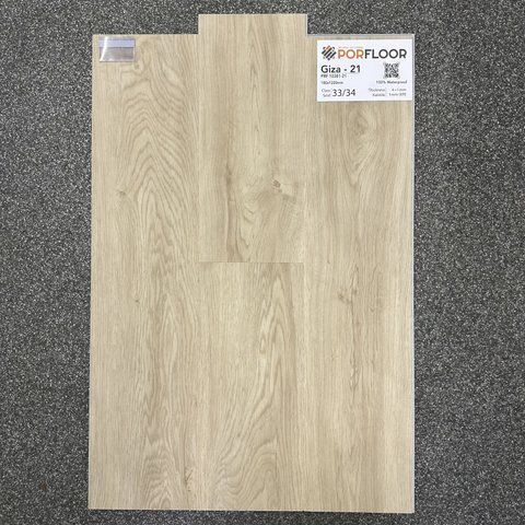 Кварц вінілова підлога SPC ламінат Porfloor Giza 21 PRF 10381-21