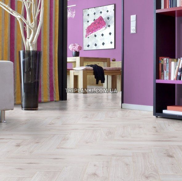 Ламинат Kronotex Herringbone 3516 Bordeaux Oak - класс 32 толщина 8