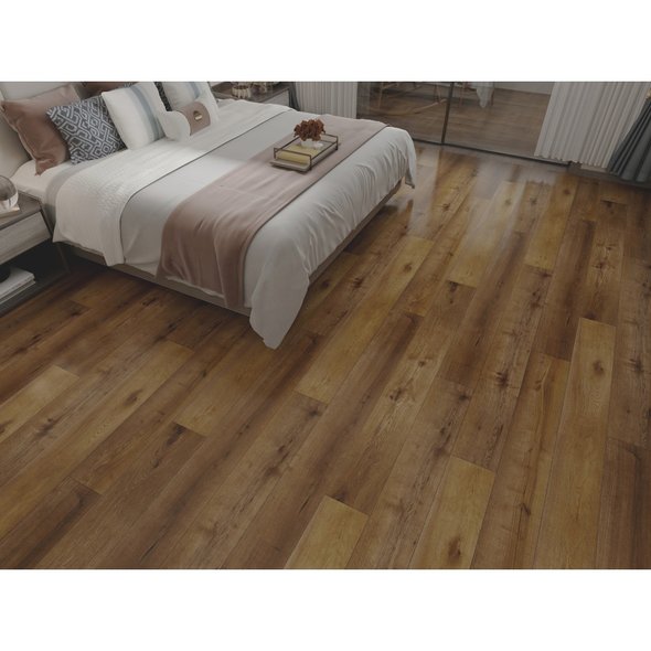 Кварц Вінілова підлога SPC Authentic Plank + підкладка Sugar Oak AC-506-PL