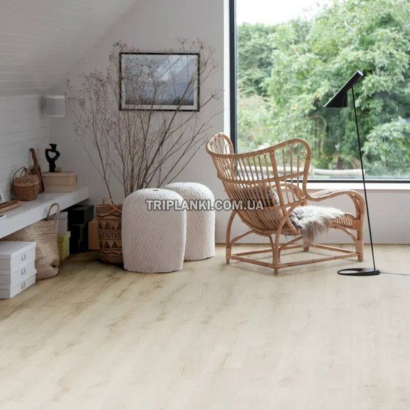 Кварц-виниловый пол SPC ламинат Loc Floor Alliston Oak Cream LOTEP40340
