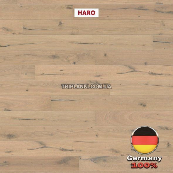 Паркетная доска HARO PARKETT Oak Puro White 537549