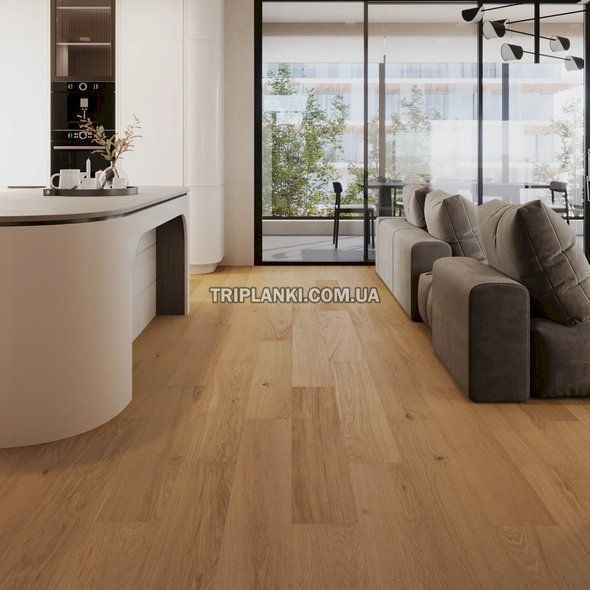 Вініловий кварц паркет SPC з дерев'яною поверхнею VERANO Oak Esthetic