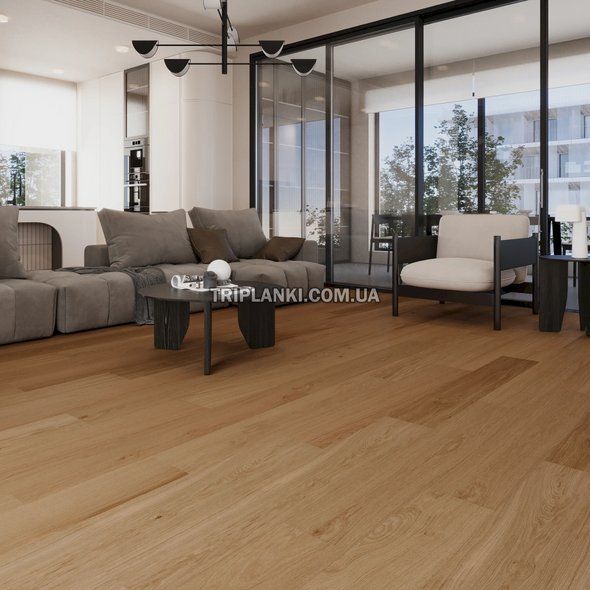 Вініловий кварц паркет SPC з дерев'яною поверхнею VERANO Oak Esthetic